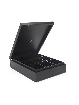 BREDEMEIJER | Scatola per bustine di tè 9 scomparti bambù nero |